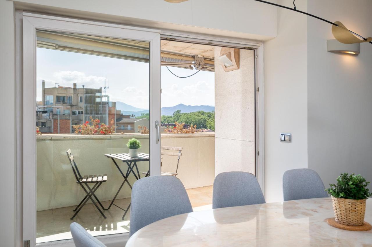 Flateli Penthouse Jaume I Apartment Girona Luaran gambar