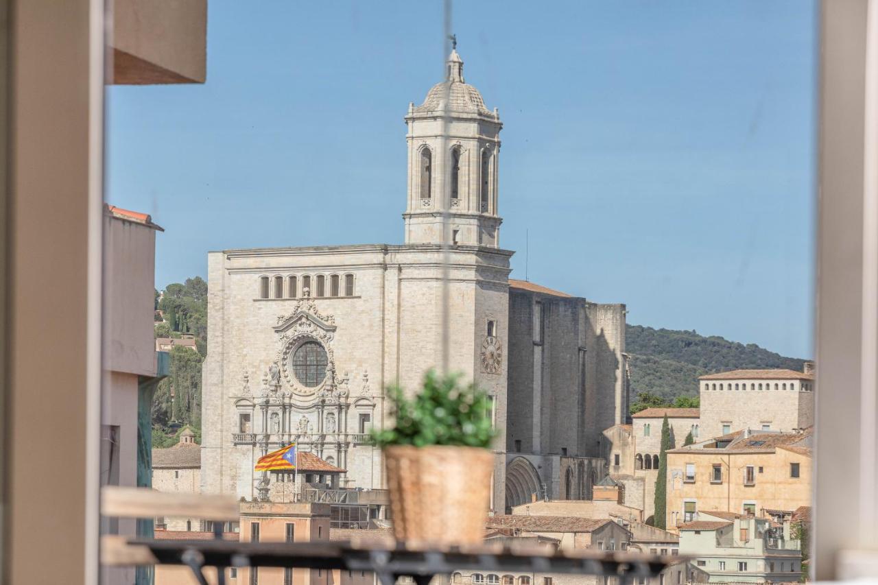 Flateli Penthouse Jaume I Apartment Girona Luaran gambar