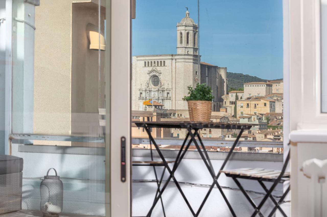 Flateli Penthouse Jaume I Apartment Girona Luaran gambar